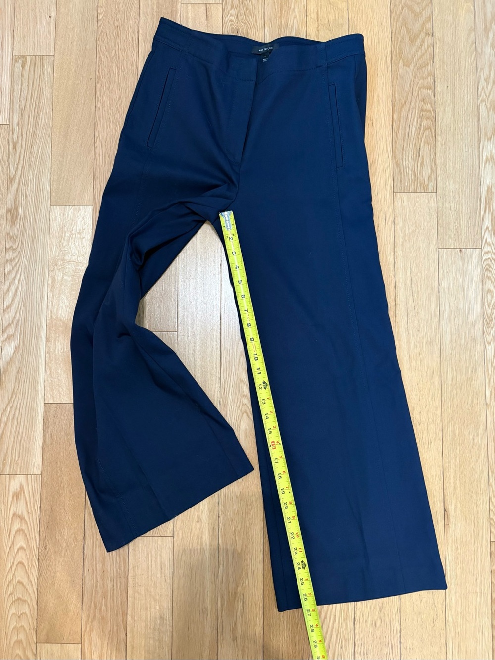 Ann Taylor Navy Wide-Leg Pants - Picture 8 of 11